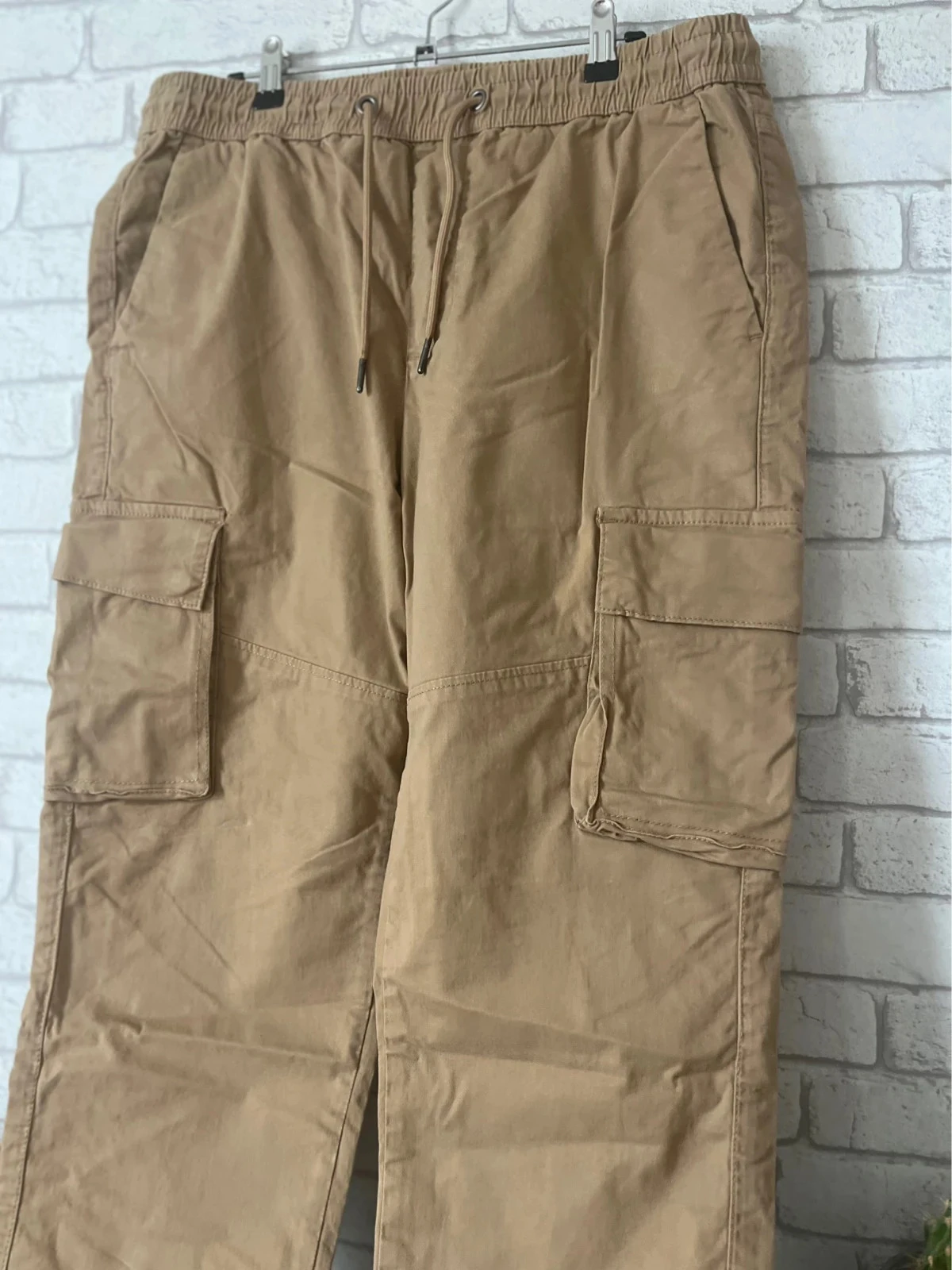 Heren cargo-broek Kiabi Comfort Fit – Maat 40 – Zandbeige – Zeer goede staat – photo 2